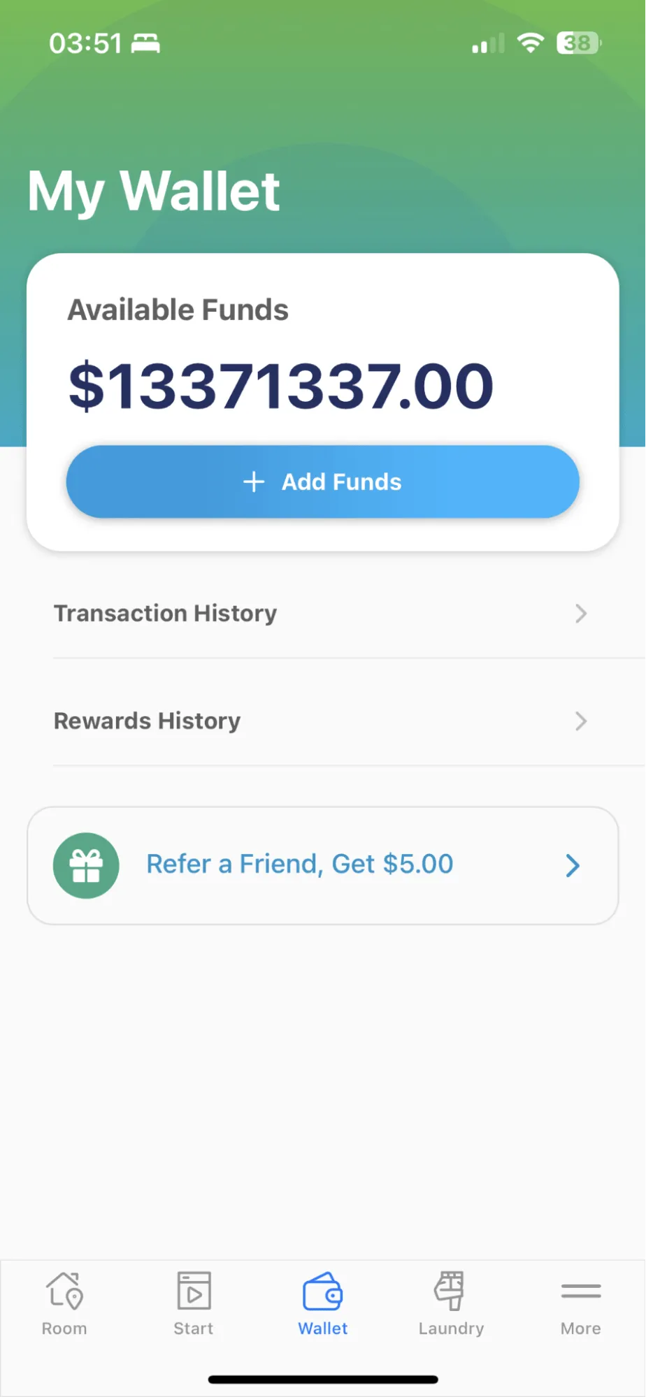 Wallet After Deposit